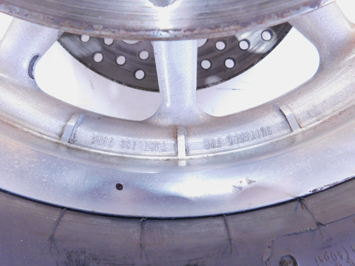 Harley Davidson Touring Electra Glide & Road King Cast Front Wheel Rim - BENT - C3 Cycle