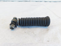 One Harley Touring FXR Dyna Sportster & Softail Black Rubber Footpeg Footrest - C3 Cycle