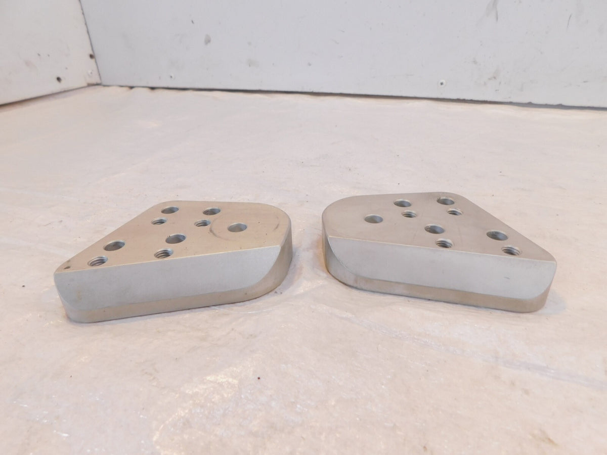 2010-2013 BMW R1200RT R900RT Left/Right Handlebar Handle Bars Riser Plate Blocks - C3 Cycle