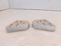 2010-2013 BMW R1200RT R900RT Left/Right Handlebar Handle Bars Riser Plate Blocks - C3 Cycle