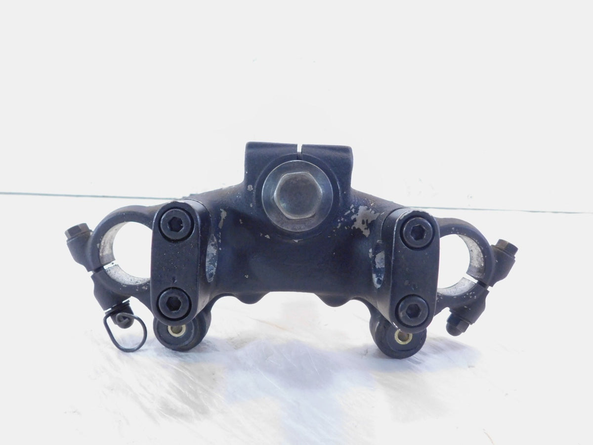 83 Yamaha XJ750 Maxim 750 Black Front Fork Upper/Lower Triple Tree Steering Stem - C3 Cycle
