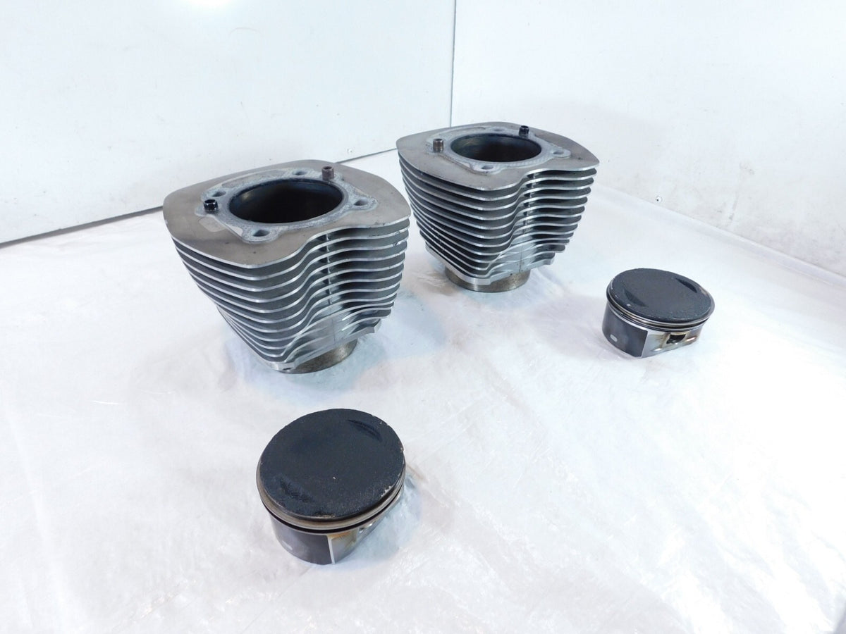 Harley Davidson Touring Dyna & Softail Twin Cam 96 Silver Cylinders & Pistons - C3 Cycle