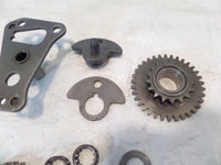 Aprilia ETV1000 Caponord 1000 Futura Front Bearing Support Plate w/ Timing Gears - C3 Cycle