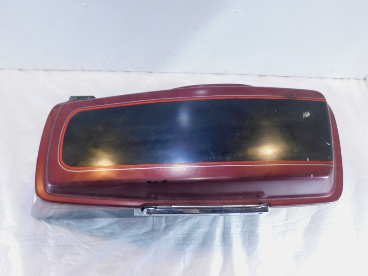 Harley Davidson Road King Street & Electra Glide Red Right Luggage Bag Saddlebag - C3 Cycle