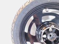 1988 1989 1990 Yamaha V-Max 1200 VMX12 OEM Black Cast Front Wheel Rim & Tire - C3 Cycle