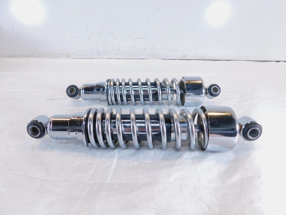 Harley Davidson Sportster 883 & 1200 11 1/2" Chrome Low Rear Shock Absorbers - C3 Cycle