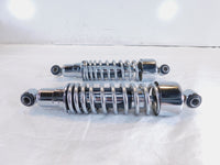 Harley Davidson Sportster 883 & 1200 11 1/2" Chrome Low Rear Shock Absorbers - C3 Cycle