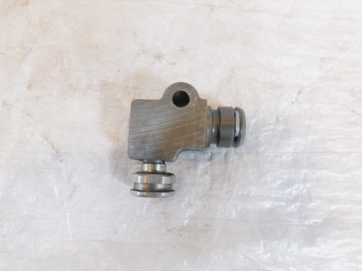 2002-2005 BMW R1200CL R1200 CL Silver Front Brake Pipe Line Filler Connection - C3 Cycle