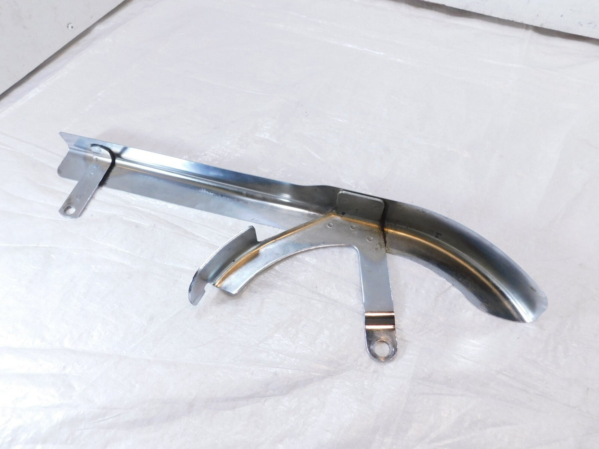 Harley Davidson Sportster 883 & 1200 Top Chrome Rear Belt Guard Debris Deflector - C3 Cycle