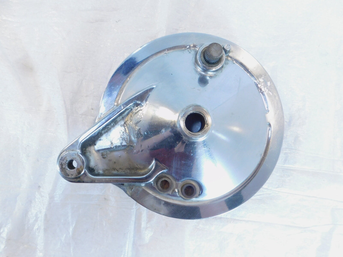 Honda Shadow VT750 VT1100 ACE Deluxe Rear Brake Drum Shoe & Covering Cover Plate - C3 Cycle
