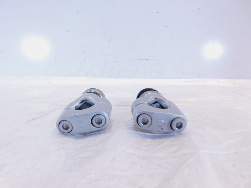 1997-2000 BMW F650 Funduro F650ST OEM Front Handlebar Riser Clamp Bracket Mounts