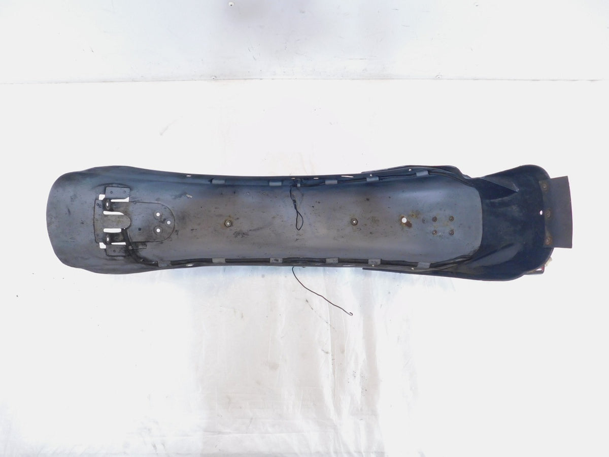 1981-1993 Harley Davidson Sportster 883 1100 1200 Silver Blue Rear Cover Fender - C3 Cycle
