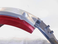 89 Yamaha Virago 1100 XV1100 Red & Silver Tail Rear Wheel Fender Mudguard Cover - C3 Cycle