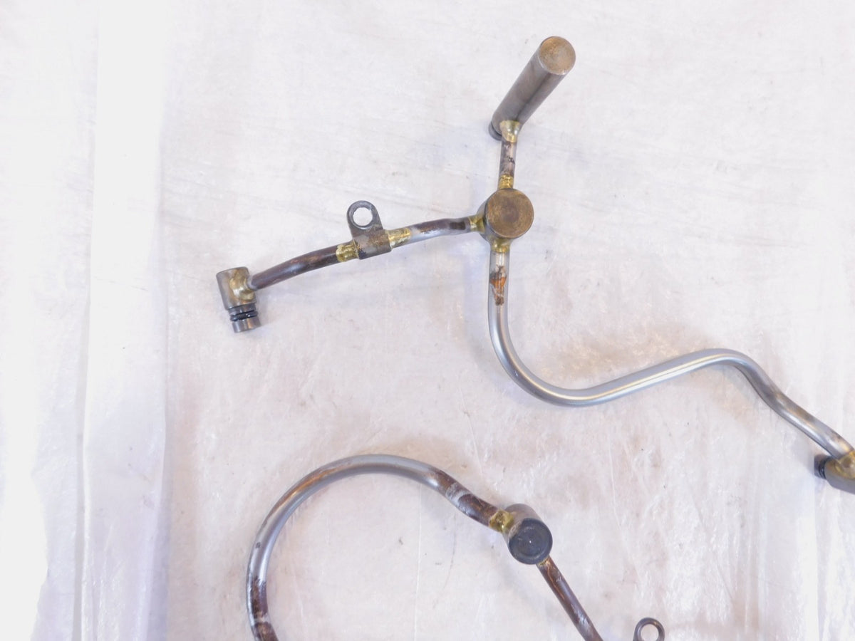1987-1999 Kawasaki VN15SE Vulcan 88 1500 Engine Oil Filter Pump Tube Pipe Lines - C3 Cycle