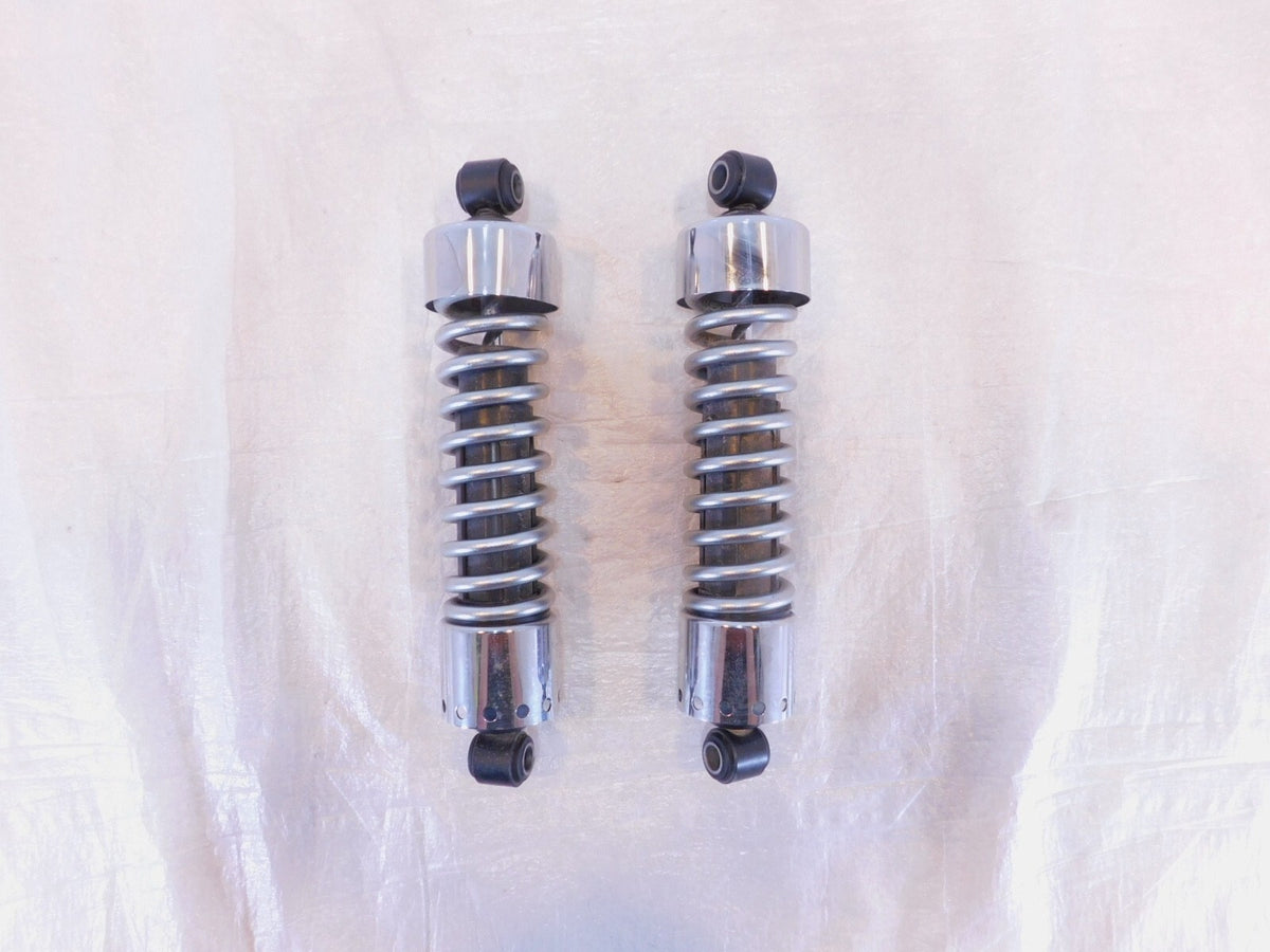 Harley Davidson Dyna Wide Glide & Street Bob Chrome Rear Shock Absorbers 12" - C3 Cycle