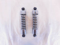 Harley Davidson Dyna Wide Glide & Street Bob Chrome Rear Shock Absorbers 12" - C3 Cycle