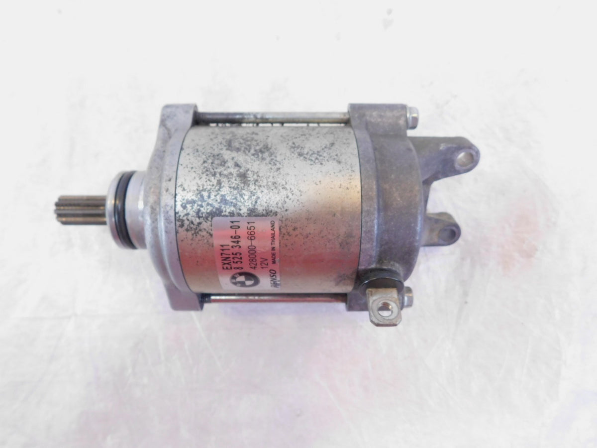 BMW S1000RR S1000R S1000XR HP4 Silver Electric Engine Starter Starting Motor - C3 Cycle