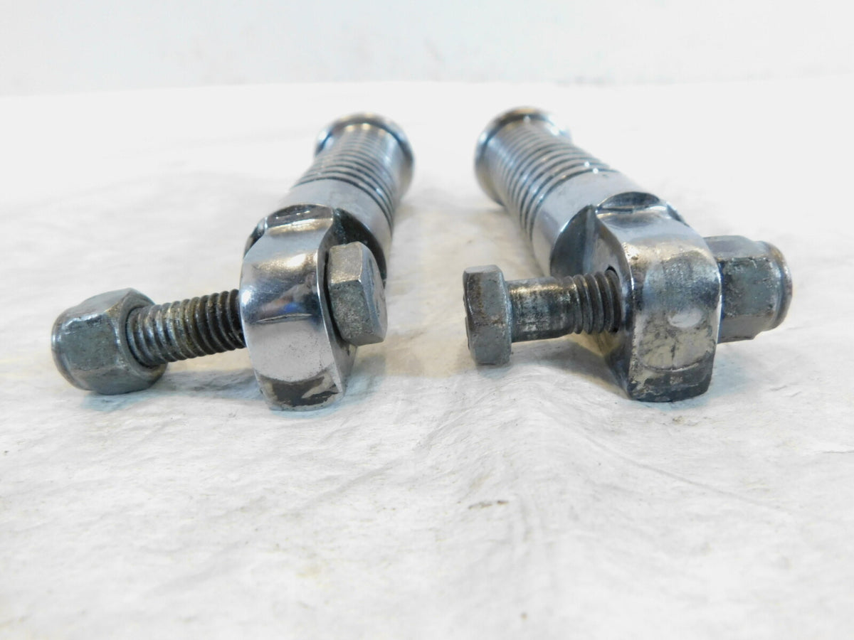 Harley Davidson FXR Dyna Sportster Softail Left & Right Footpegs Footrests