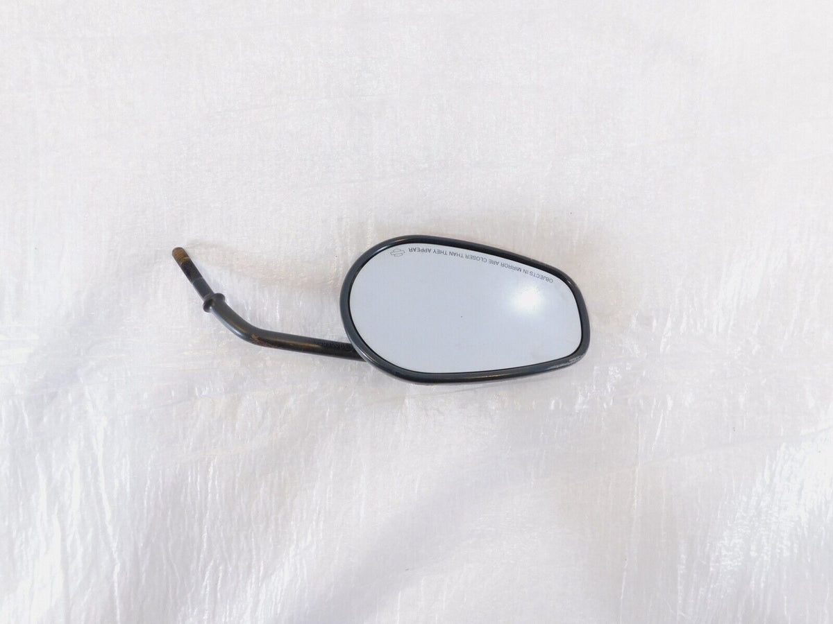 Harley Davidson FXR & Softail & Dyna & Sportster Black Left Rear View Mirror - C3 Cycle