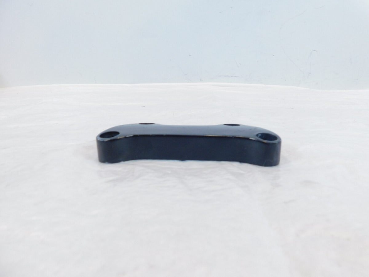 Harley Davidson Dyna Wide Glide Black Upper Top Handlebar Mount Clamp Bracket - C3 Cycle