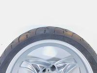 2001-2005 BMW F650 CS F650CS Scarver Silver Rear Rim Wheel & Tire - 36317681009 - C3 Cycle