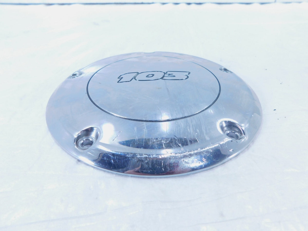 Harley Davidson Twin Cam Softail & Dyna Chrome Derby Clutch Cover 60769-06 - C3 Cycle