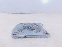 Harley Electra Glide Left Eagle Engine Chrome Clutch Primary Inspection Cover - C3 Cycle