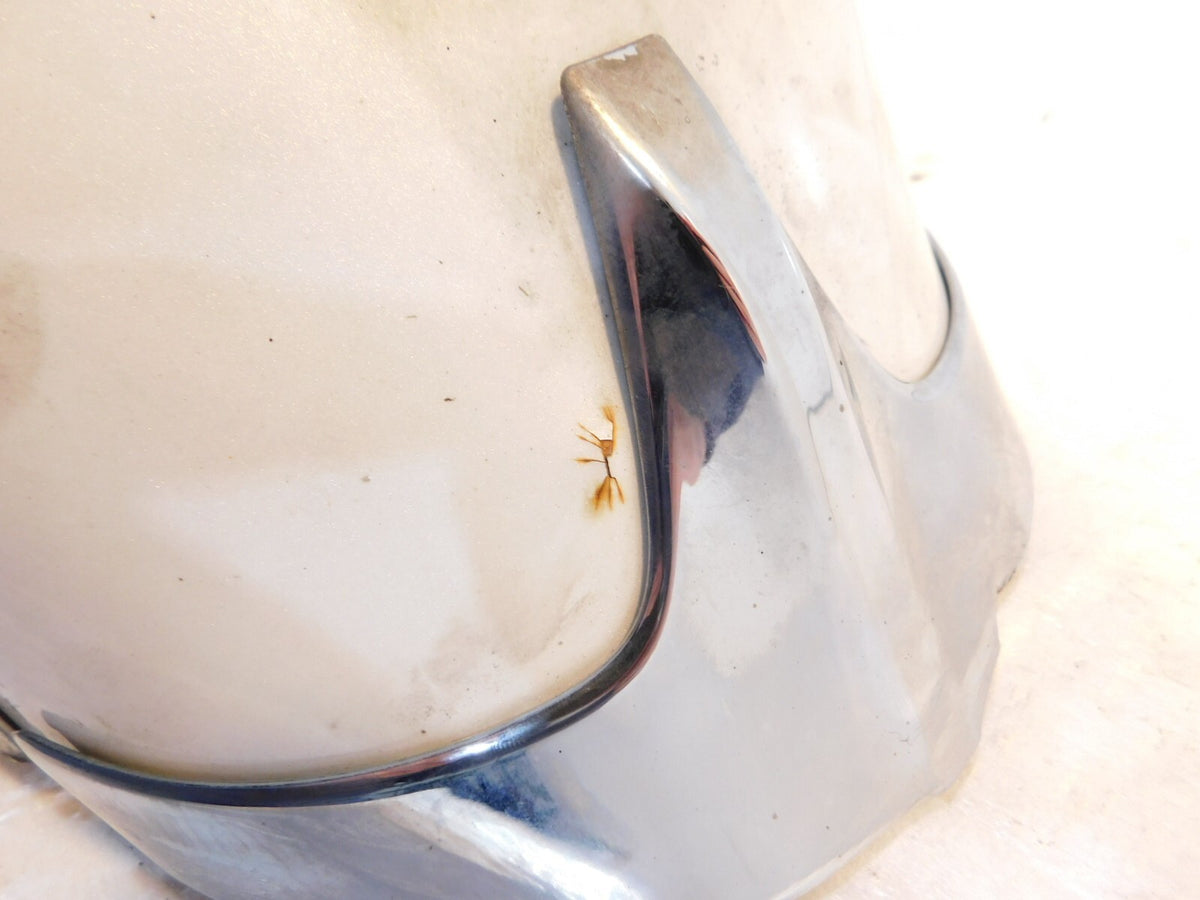 Indian Chief Chieftain Roadmaster & Springfield White Rear Wheel Cover Fender - C3 Cycle