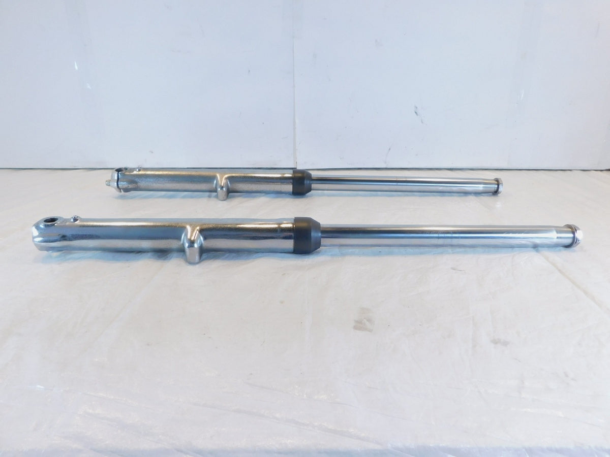 1973 Harley Davidson Sportster 900 & 1000 Chrome Front Fork Leg Shocks - C3 Cycle