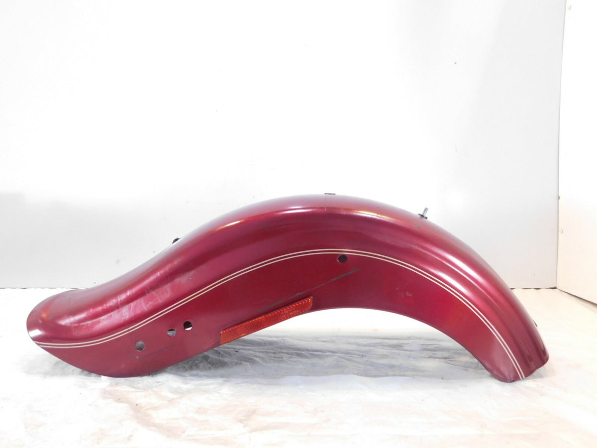 2002-2005 Harley Davidson Dyna FXDWG Wide Glide Red Bobbed Rear Fender - C3 Cycle
