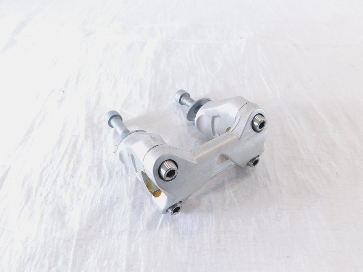2011-2014 Aprilia Shiver 750 SL750 Upper/Lower Handlebar Bar Riser Mount Clamps - C3 Cycle