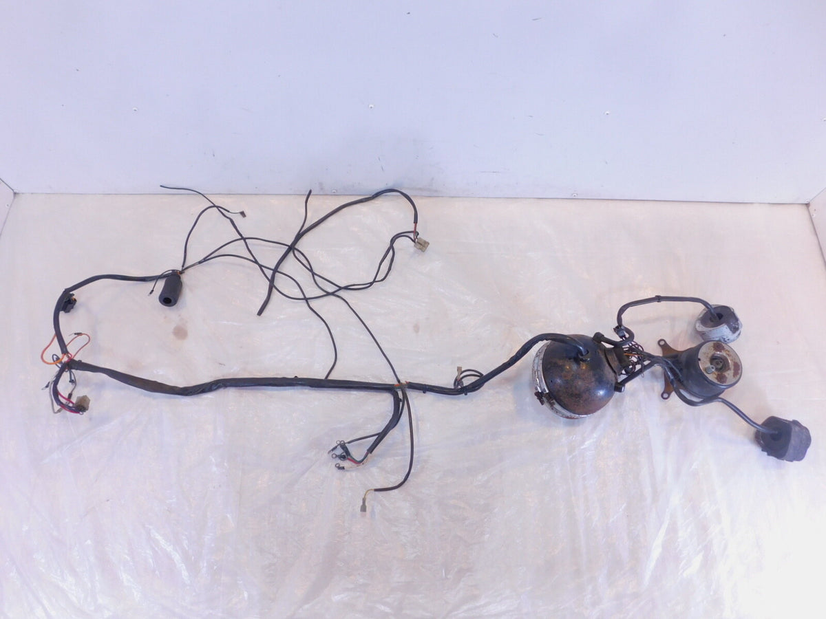 Harley Davidson Sportster 883 1100 1200 Wire Wiring Harness Headlight & Switches - C3 Cycle