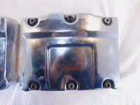 Harley Davidson Road King Dyna & Softail Chrome Cylinder Head Top Rocker Boxes - C3 Cycle