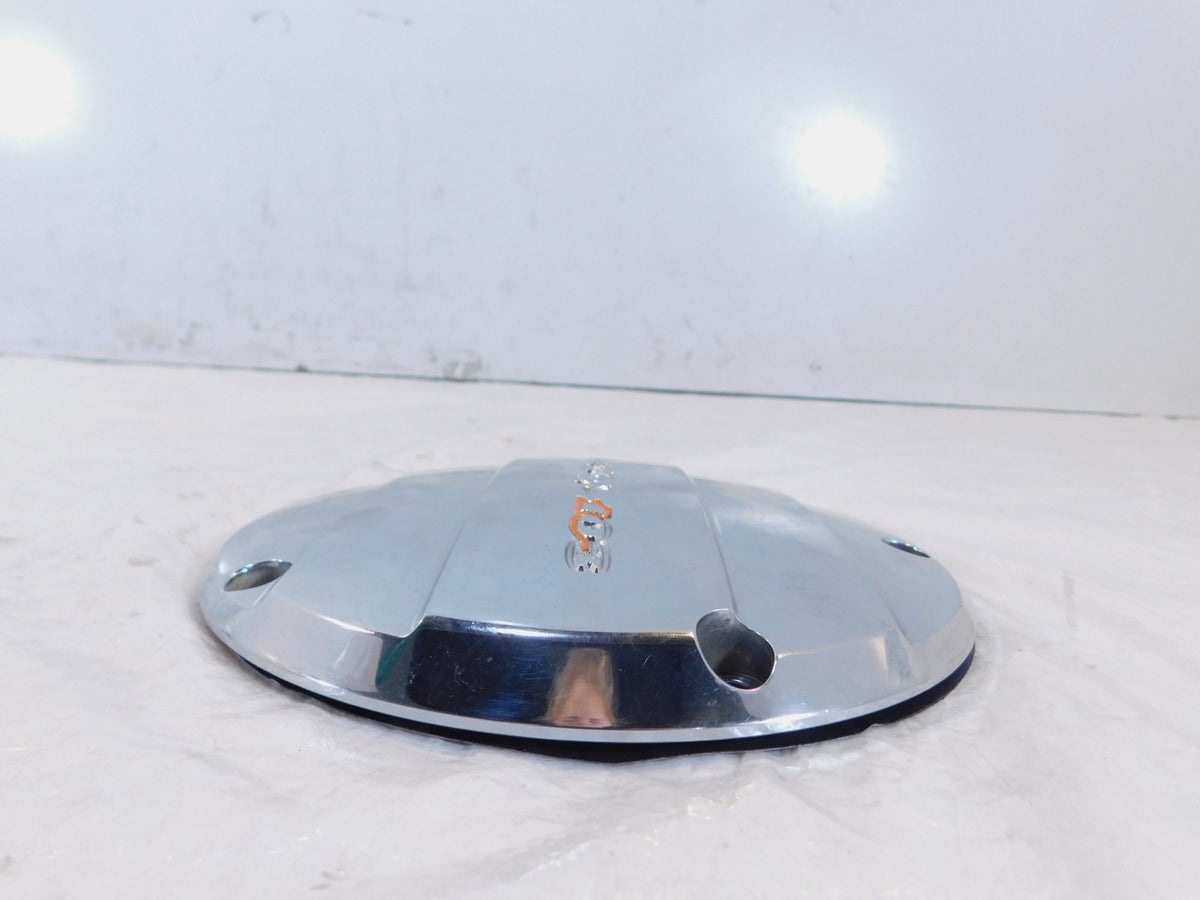 Harley Touring Dyna Softail Left Engine Screamin Eagle Script Derby Clutch Cover - C3 Cycle