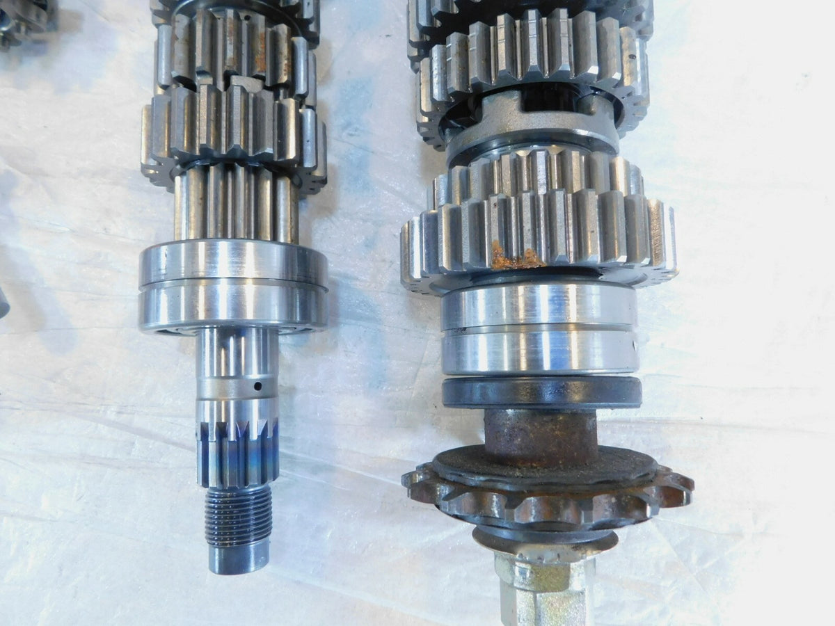 2005 & 2006 Kawasaki ZR750 Z750S Z750 Transmission Gears & Shifter Drum w/ Forks - C3 Cycle