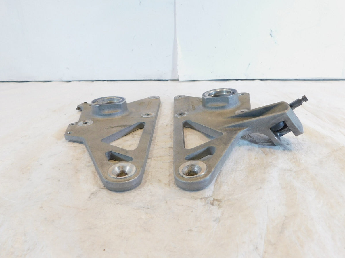 Buell S2 S2T Thunderbolt Left & Right Swingarm Footpeg Footrest Mount Brackets - C3 Cycle