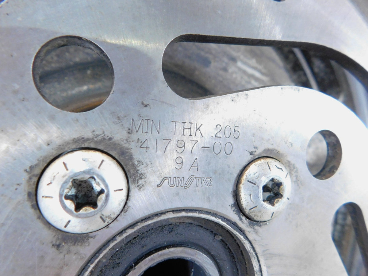 2009 & 2010 Harley Davidson Sportster XL1200C Custom Chrome Cast Rear Wheel - C3 Cycle