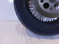 Harley Dyna Softail & Sportster 883 & 1200 Black Laced Rear Wheel Rim & Tire
