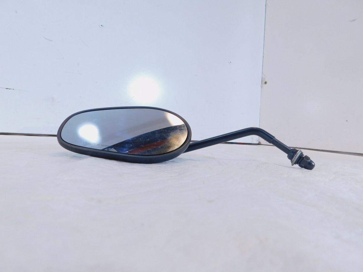 Harley Dyna Sportster Softail FXR & Sportster Front Left Black Rear View Mirror - C3 Cycle