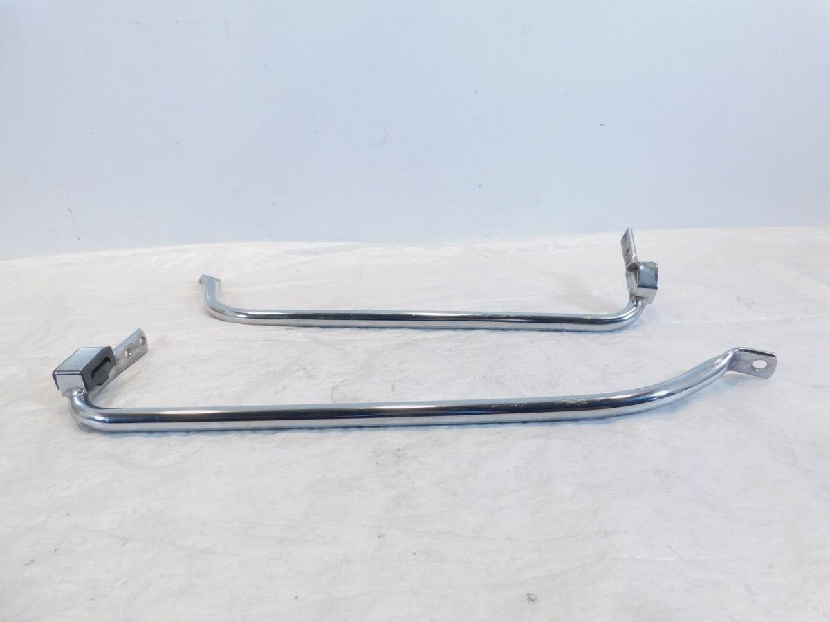 Harley Davidson Road King & Street Glide Left & Right Chrome Saddlebag Bracket - C3 Cycle