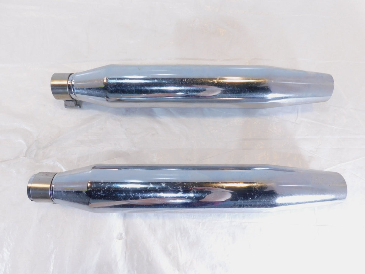 2014 2015 & 2016 Harley Davidson Sportster 883 & 1200 Super Low Exhaust Mufflers - C3 Cycle