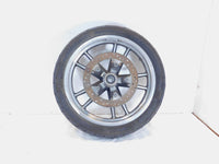 2008-2012 Harley Davidson Dyna Low Rider FXDL Silver Cast Front Rim Wheel - BENT - C3 Cycle