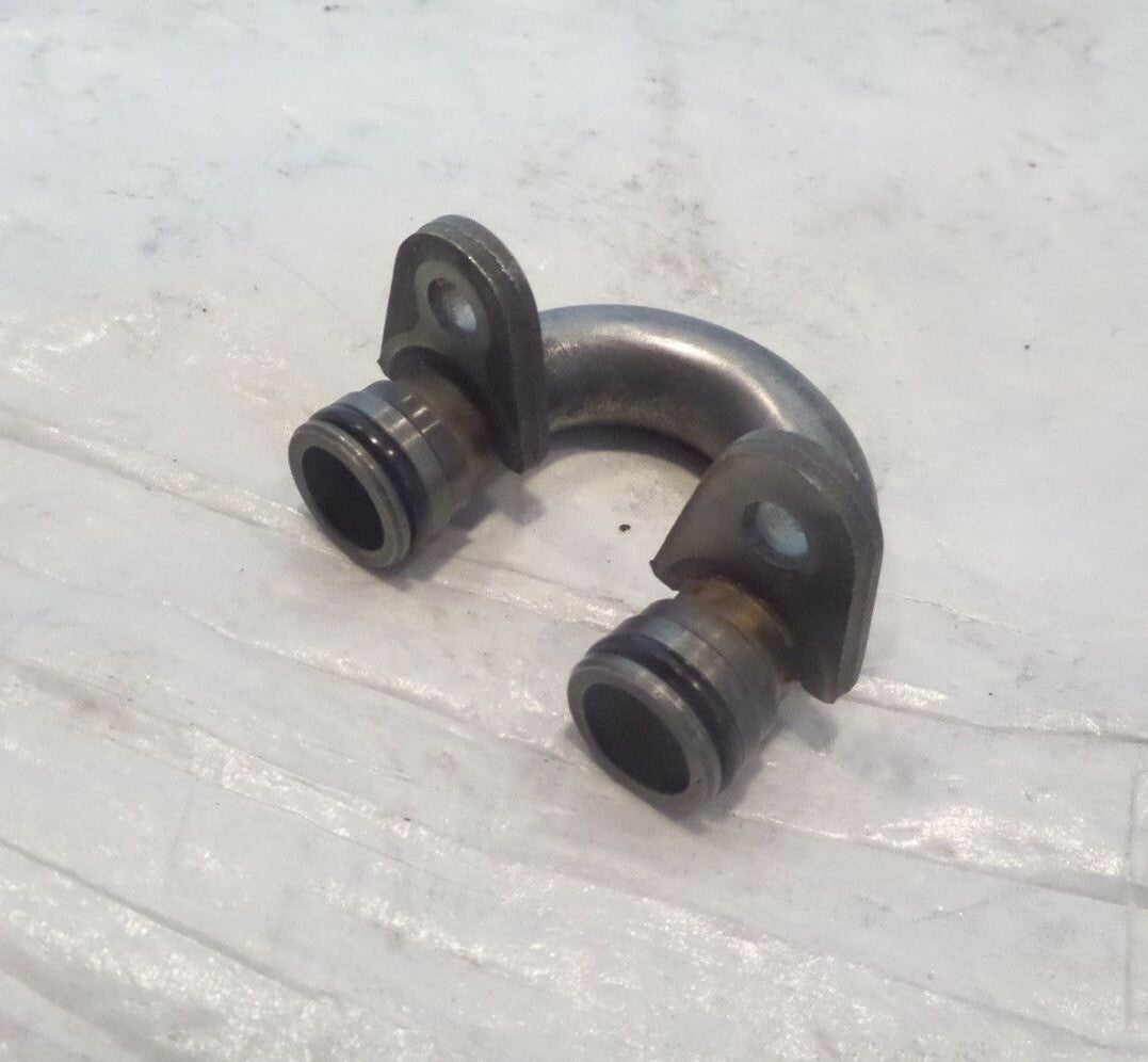 Yamaha YZF-R6 R6 FZ6-R & FJR1300 Engine Motor Oil Cooler Pump Feed Pipe Line - C3 Cycle