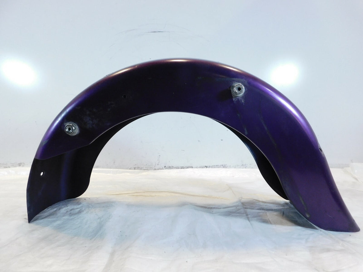 01-05 Harley Touring Road King & Electra Glide Purple Rear Wheel Fender - Dented
