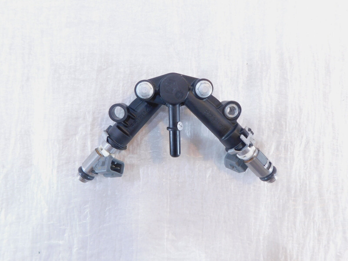 2007-2016 Aprilia Shiver SL750 Intake Gas Petrol Fuel Jet Rail Pipe & Injectors - C3 Cycle