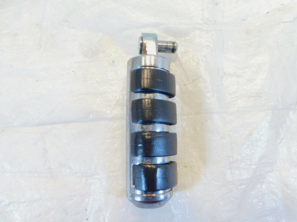 One Harley Touring Dyna Sportster & Softail Chrome ISO Footpeg Footrest - C3 Cycle