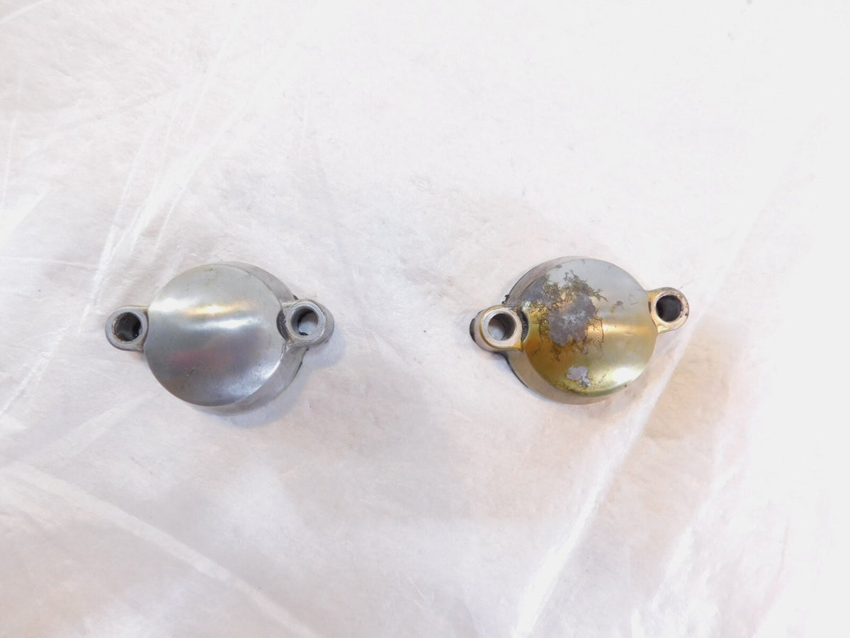 Yamaha Virago 700 750 920 1100 Front/Rear Cylinder Cam Tensioner Cover Case Caps - C3 Cycle