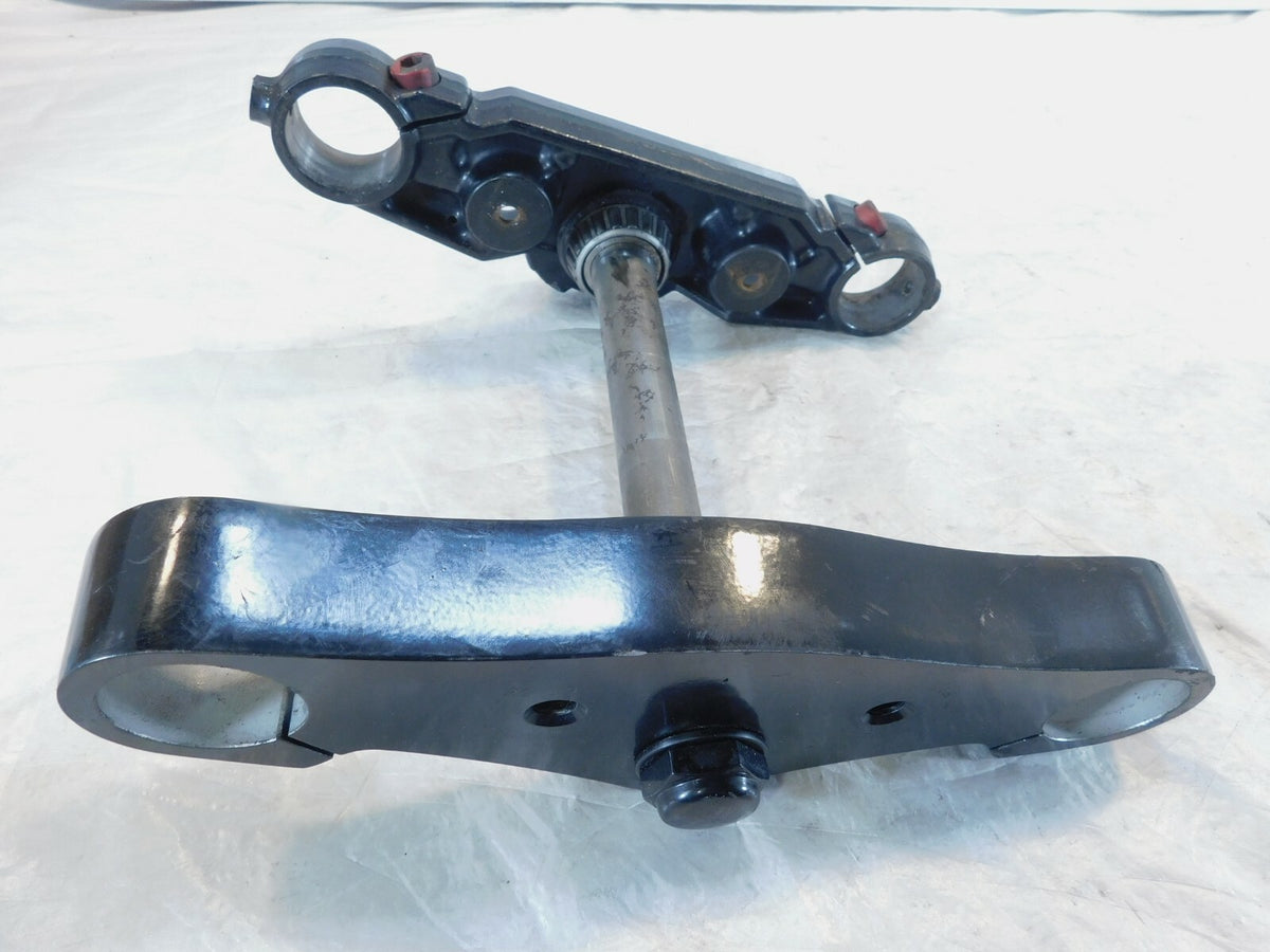 2006 Kawasaki Vulcan 900 Classic LT Front Upper/Lower Triple Tree Steering Stem - C3 Cycle