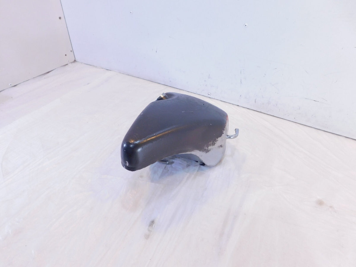 Harley Davidson Sportster 883 1000 1100 1200 Chrome Black Oil Reservoir Tank Bag - C3 Cycle