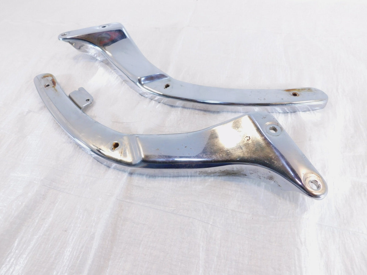Yamaha V-Star XVS 650 Classic Silverado Chrome Rear Wheel Fender Support Struts - C3 Cycle